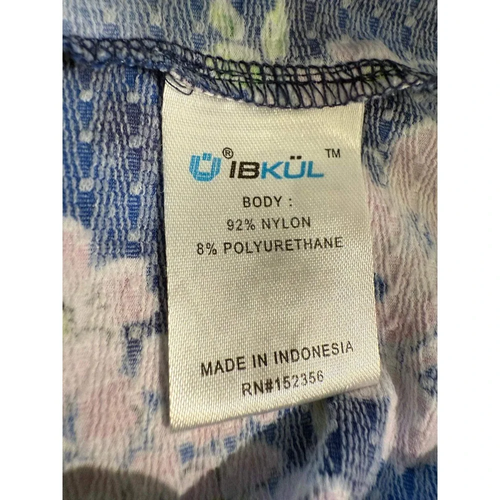 IBKÜL Pinehurst 1895 Golf Dress XL Blue Pink Floral Putter Boy UPF 50+ Cooling - Picture 3 of 8